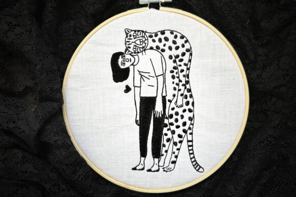 Cheetah and the Girl Machine Embroidery Review