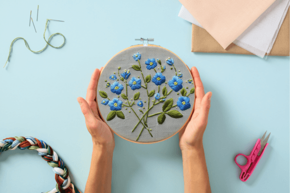 Forget-Me-Not Hand Embroidery Pattern Review