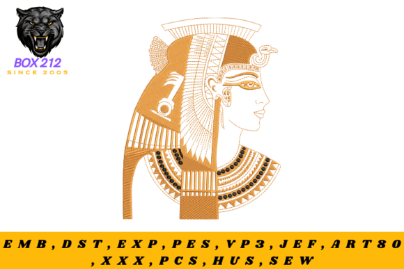 Queen Cleopatra Embroidery