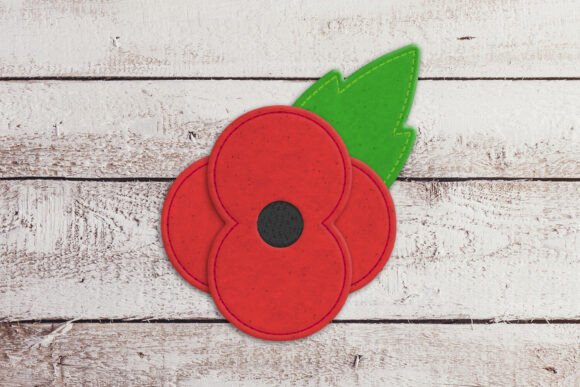 Remembrance Poppy ITH Feltie Embroidery Review